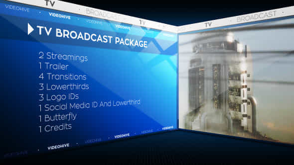TV Broadcast Package - VideoHive 18945184