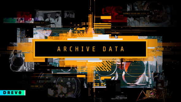 Archive Data Science Opener Digital - VideoHive 28429274