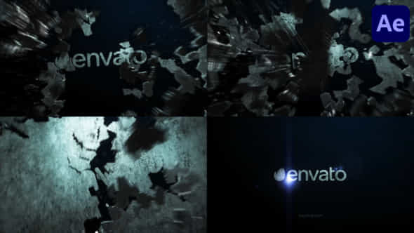 Wall Destruction Logo Reveal After Effects - VideoHive 52120998