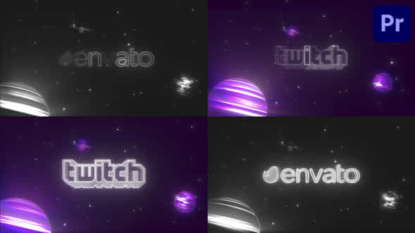 Space Logo for - VideoHive 39030618