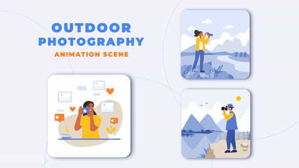 Outdoor Photography Animation - VideoHive 43961103