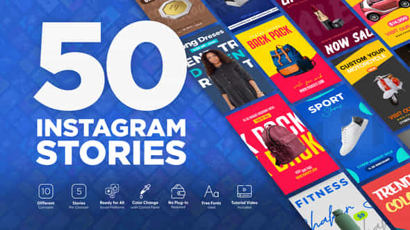 Discount Instagram Stories - VideoHive 45084332