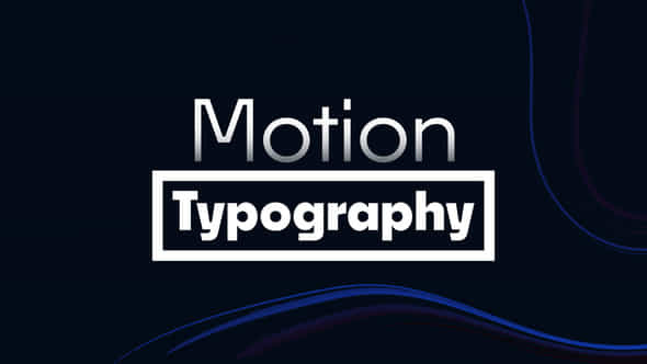 Motion Typography Premiere Pro - VideoHive 51500519