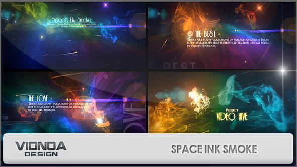 Space Ink Smoke | Space - VideoHive 8081180