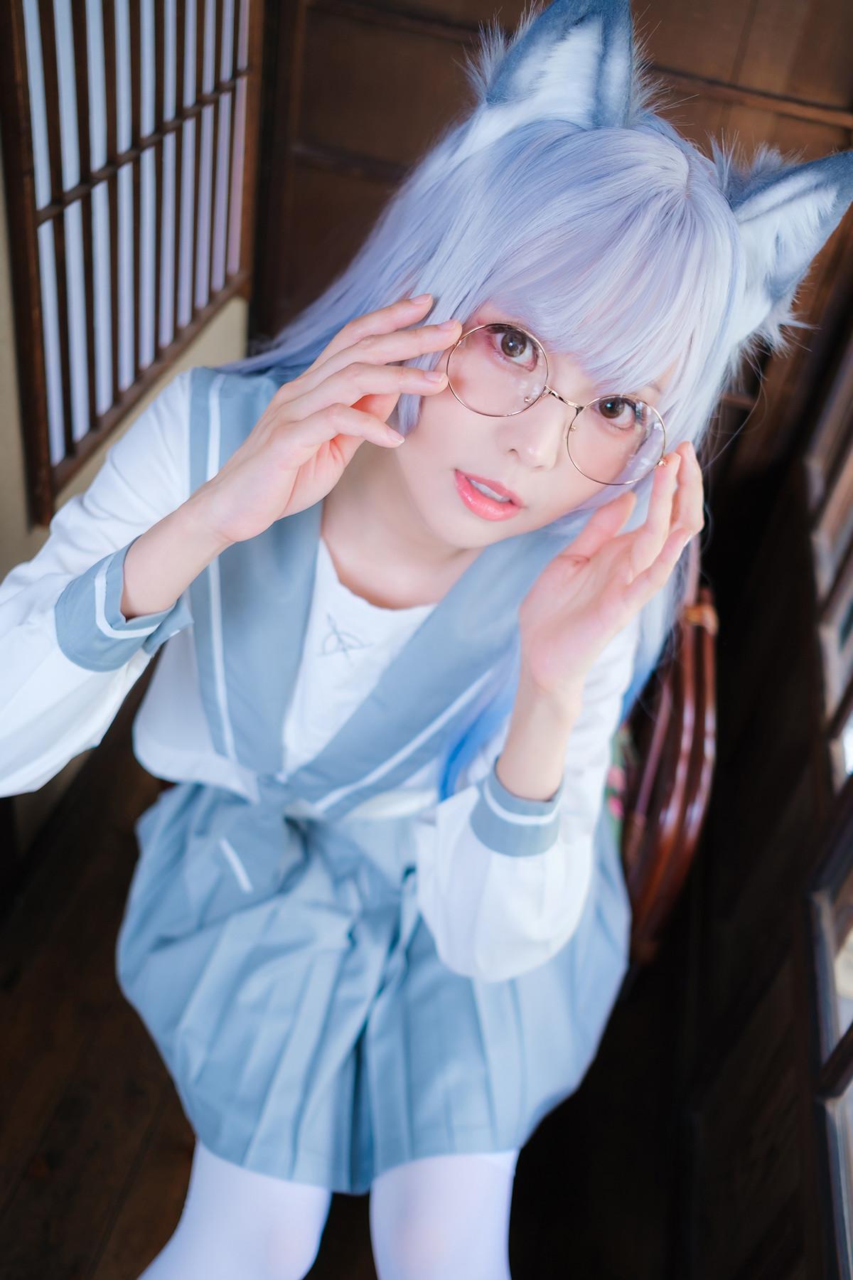 Cosplay ElyEE子 Veranda White Cat緣廊白貓(21)