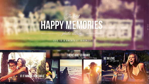 Happy Memories - VideoHive 12111120