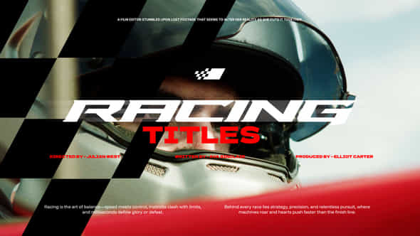 Racing Titles - VideoHive 59174598