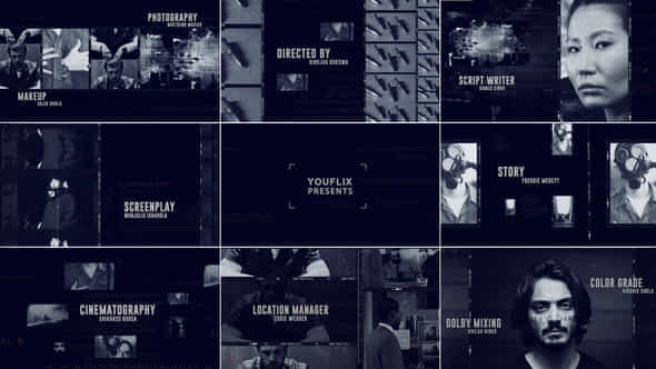 Title Sequence Crime - VideoHive 58107464