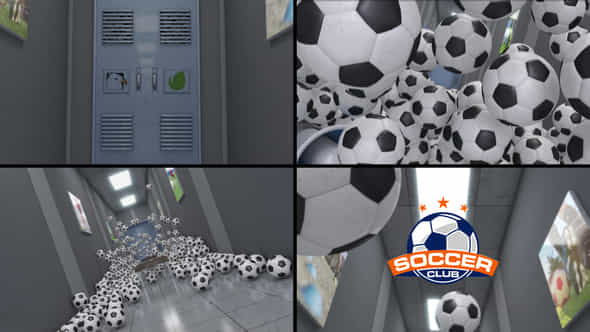 Soccer Logo Reveal - VideoHive 43928987