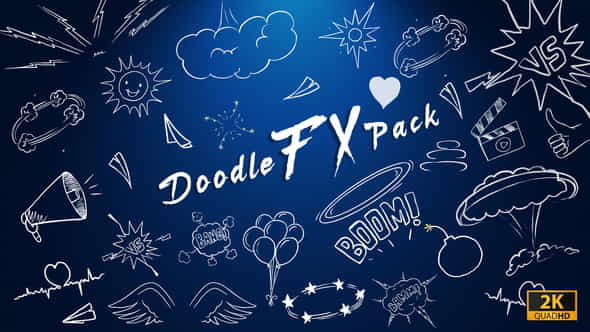 Doodle Fx Pack - VideoHive 25756545