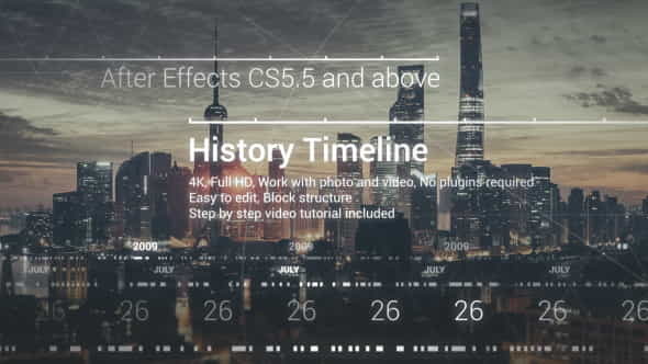 History Timeline - Corporate Timeline - VideoHive 20957124