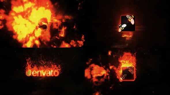 Fire Logo Reveal - VideoHive 19566757