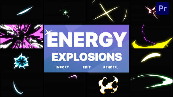 NRG and Explosions - VideoHive 36044417