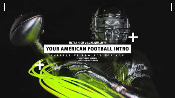 Your American Football Intro - VideoHive 22552158