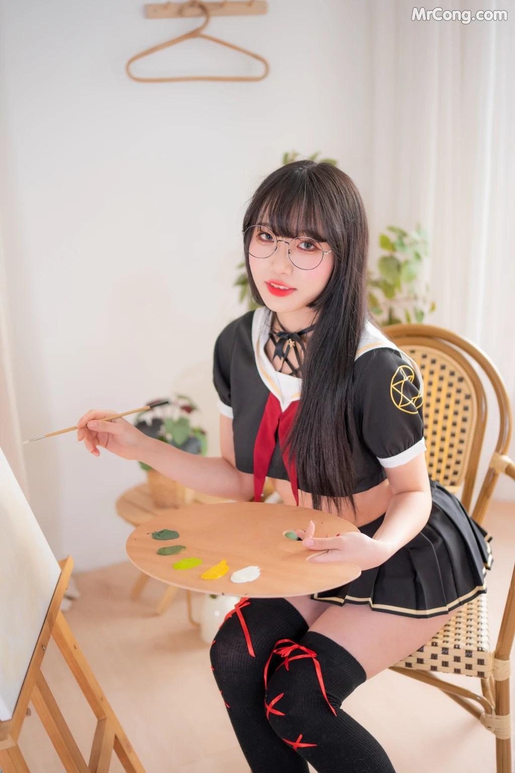 [CreamSoda] Sooflower (수련수련): Vol.1 (57 photos)(5)