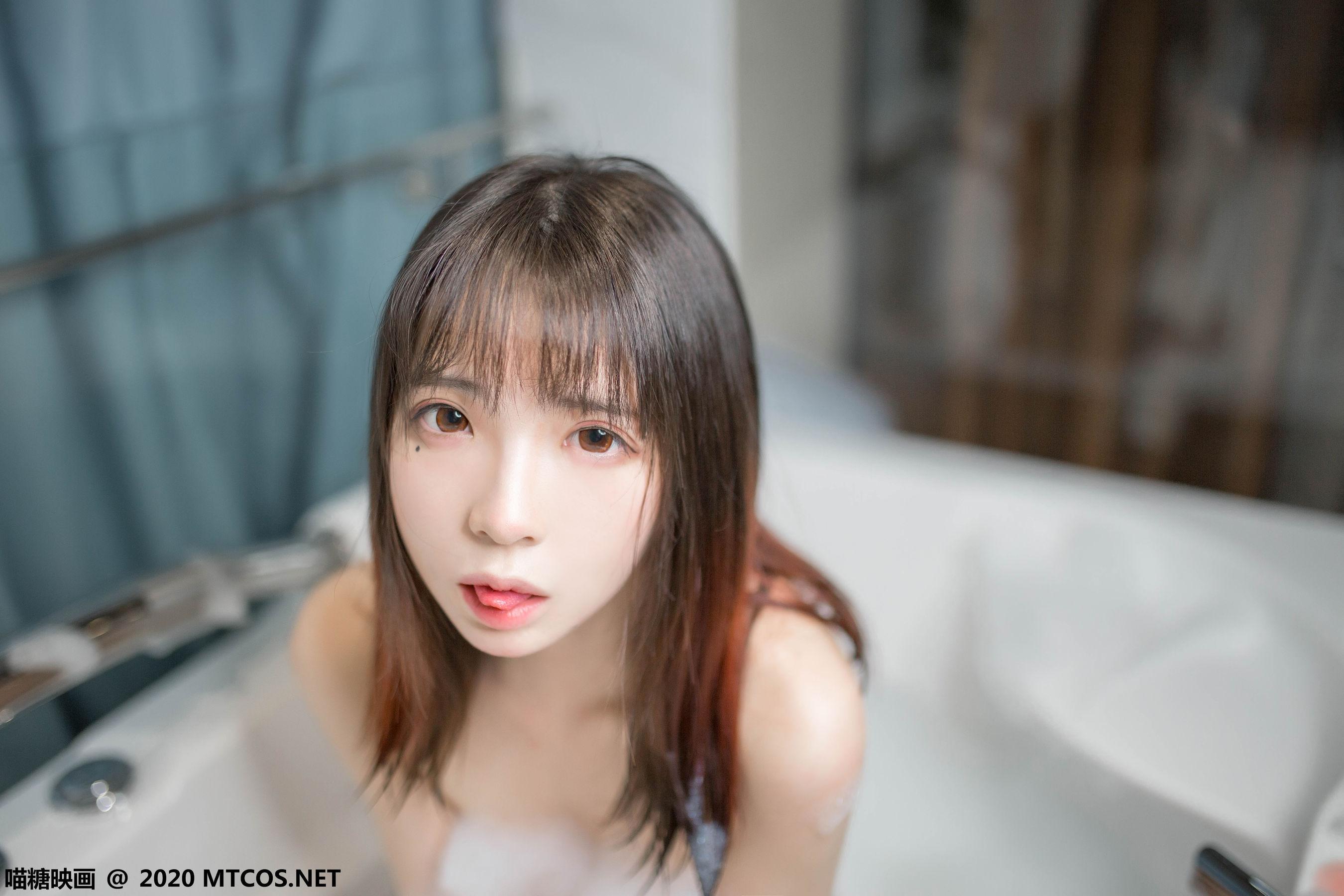 [喵糖映画] VOL.323 浴缸泡泡 写真套图(3)