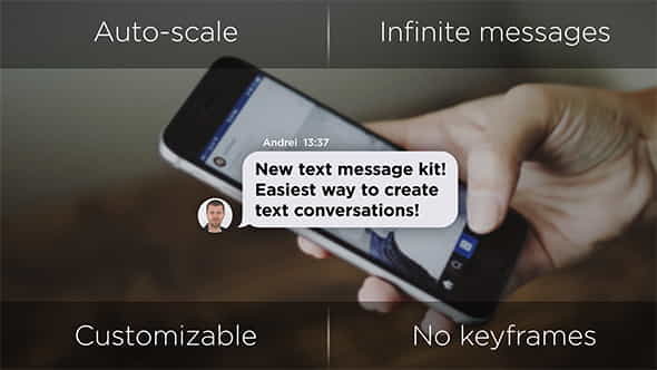 Text Message Generator - VideoHive 21047947