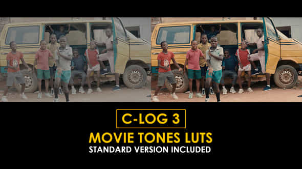 Clog3 Movie Tones And Standard Color Luts - VideoHive 51227278