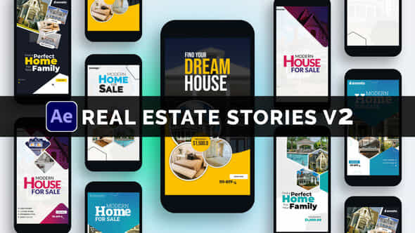 Real Estate Stories V2 Ads Promo - VideoHive 54239917