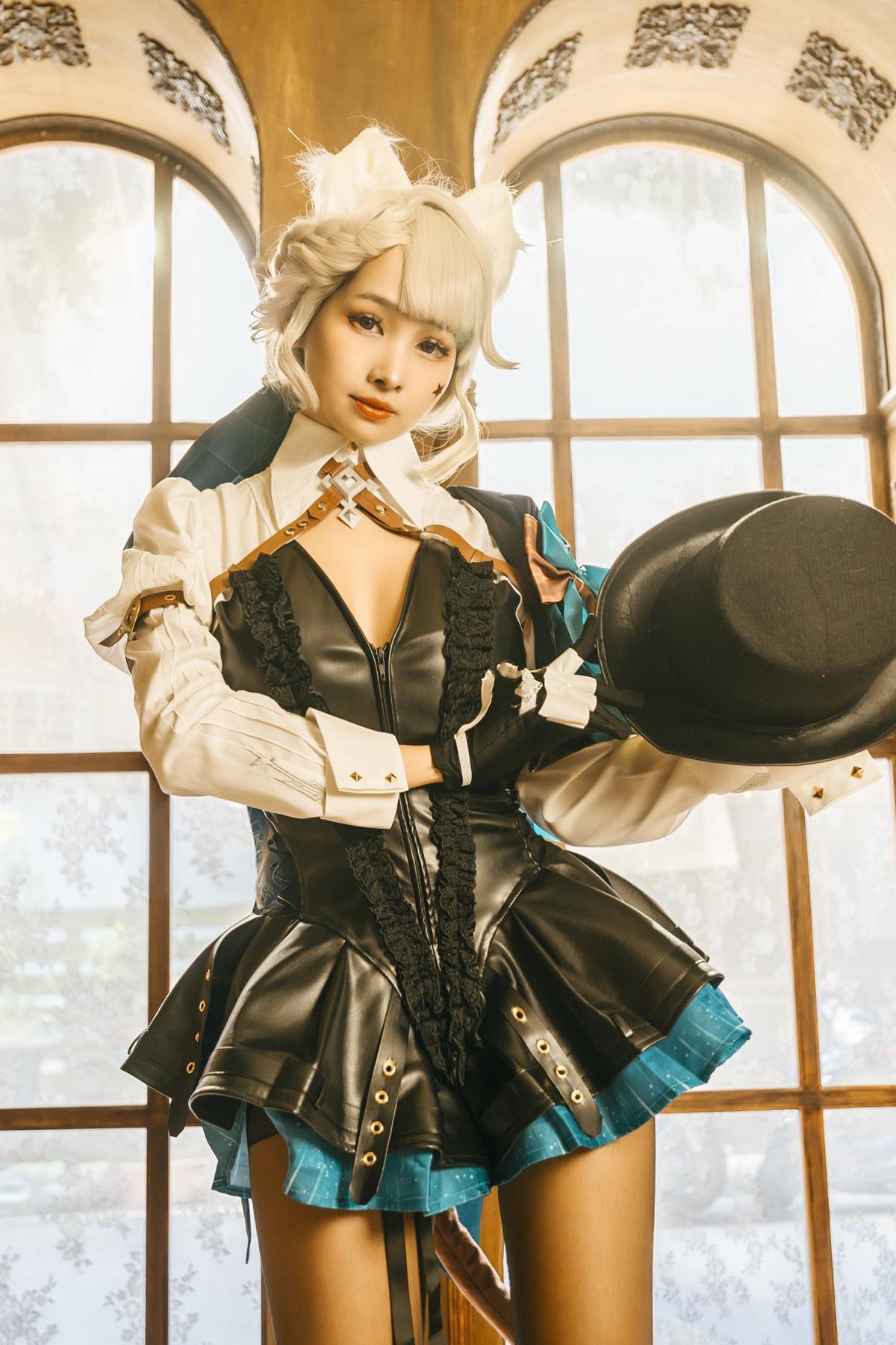 慕慕Momo, ヌード写真集 原神 Genshin 琳妮特的色情魔術 室内(5)