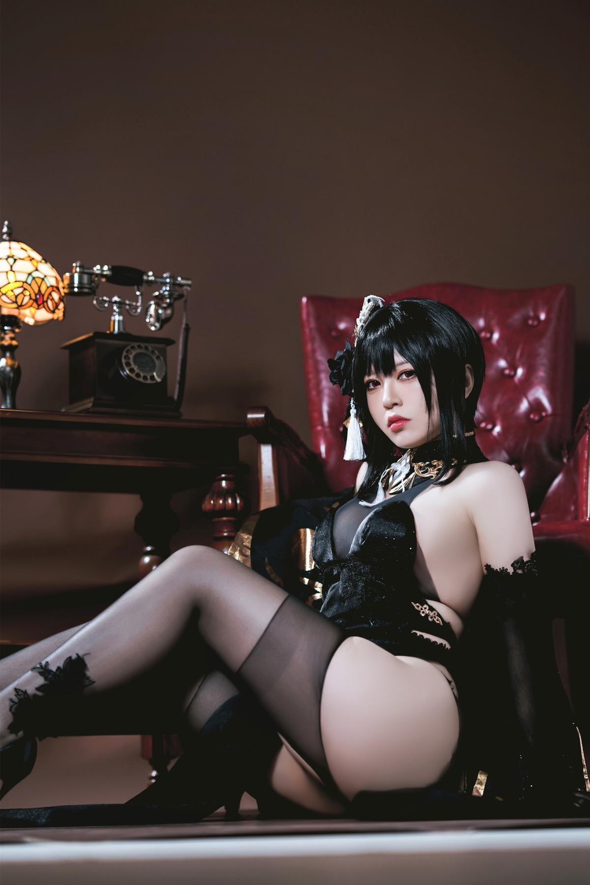 Cosplay 半半子Banbanko 镇海 奇响华殿(35)