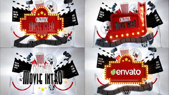 Cinematic Movie Logo Reveal bundle - VideoHive 19601500
