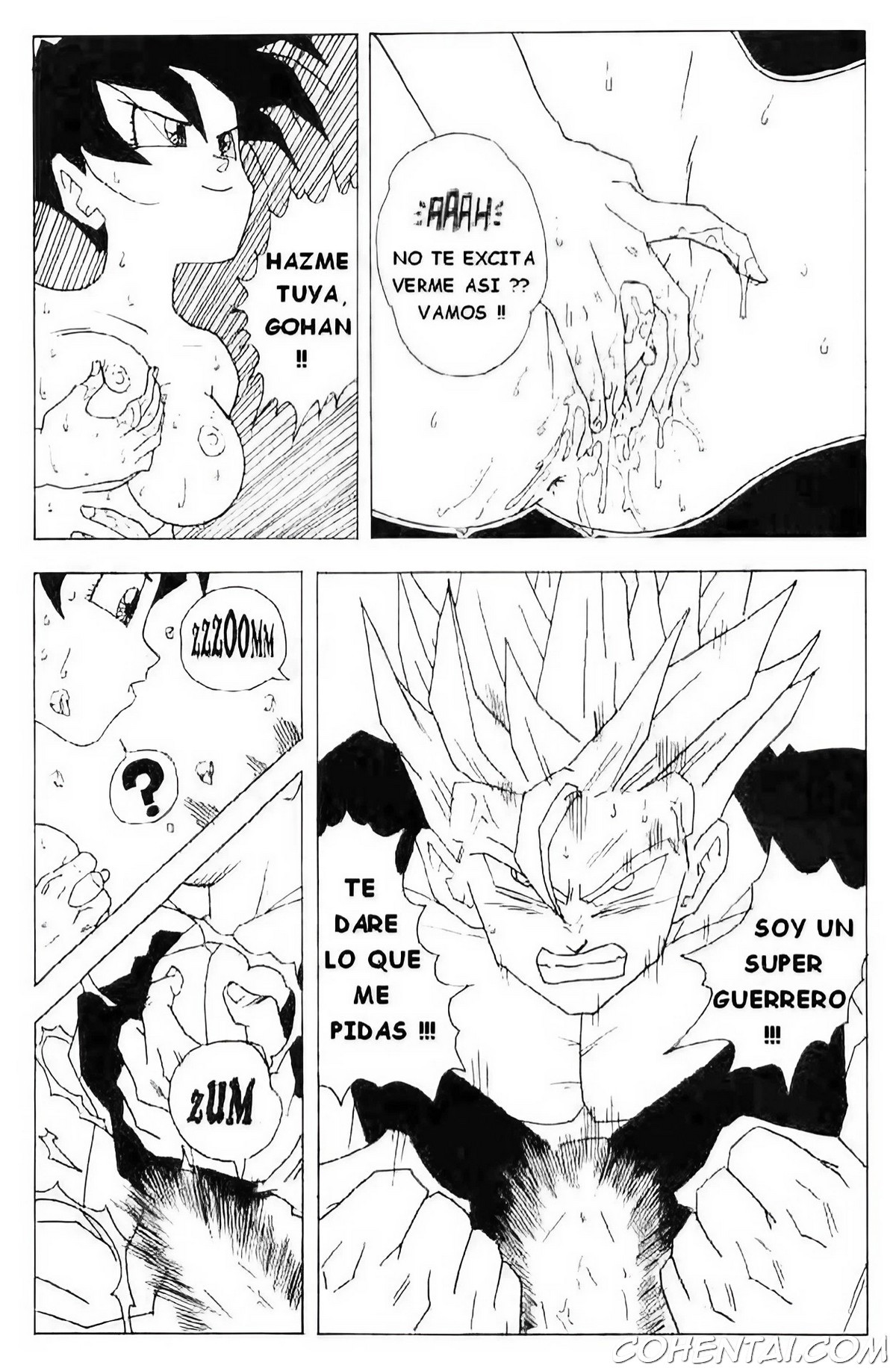 Dragon Ball G (Dragon Ball Z) xxx comics manga porno doujin hentai español sexo 