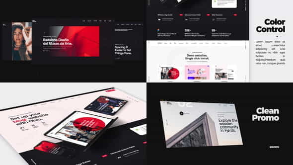 Minimalistic Website Promo - VideoHive 29234487