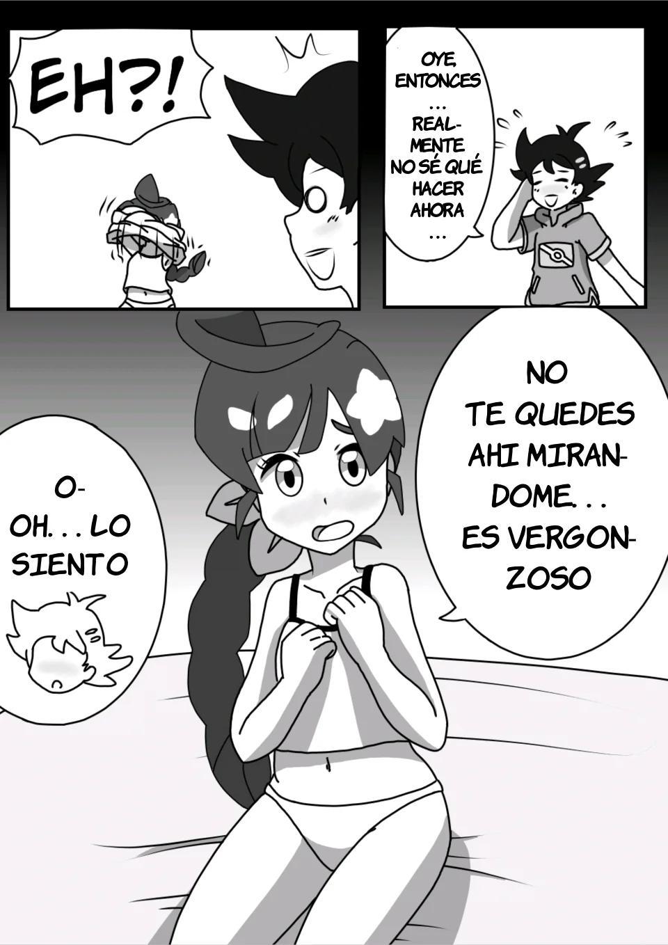 Mi primera vez fue en Kanto Reprise - Charla diaria de Ash y Chloe 7 - 9