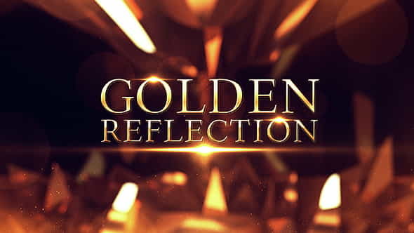 Golden Reflection - VideoHive 15259416
