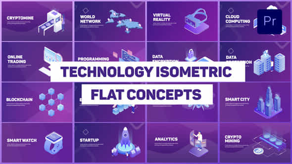 Isometric Technology - VideoHive 33754689