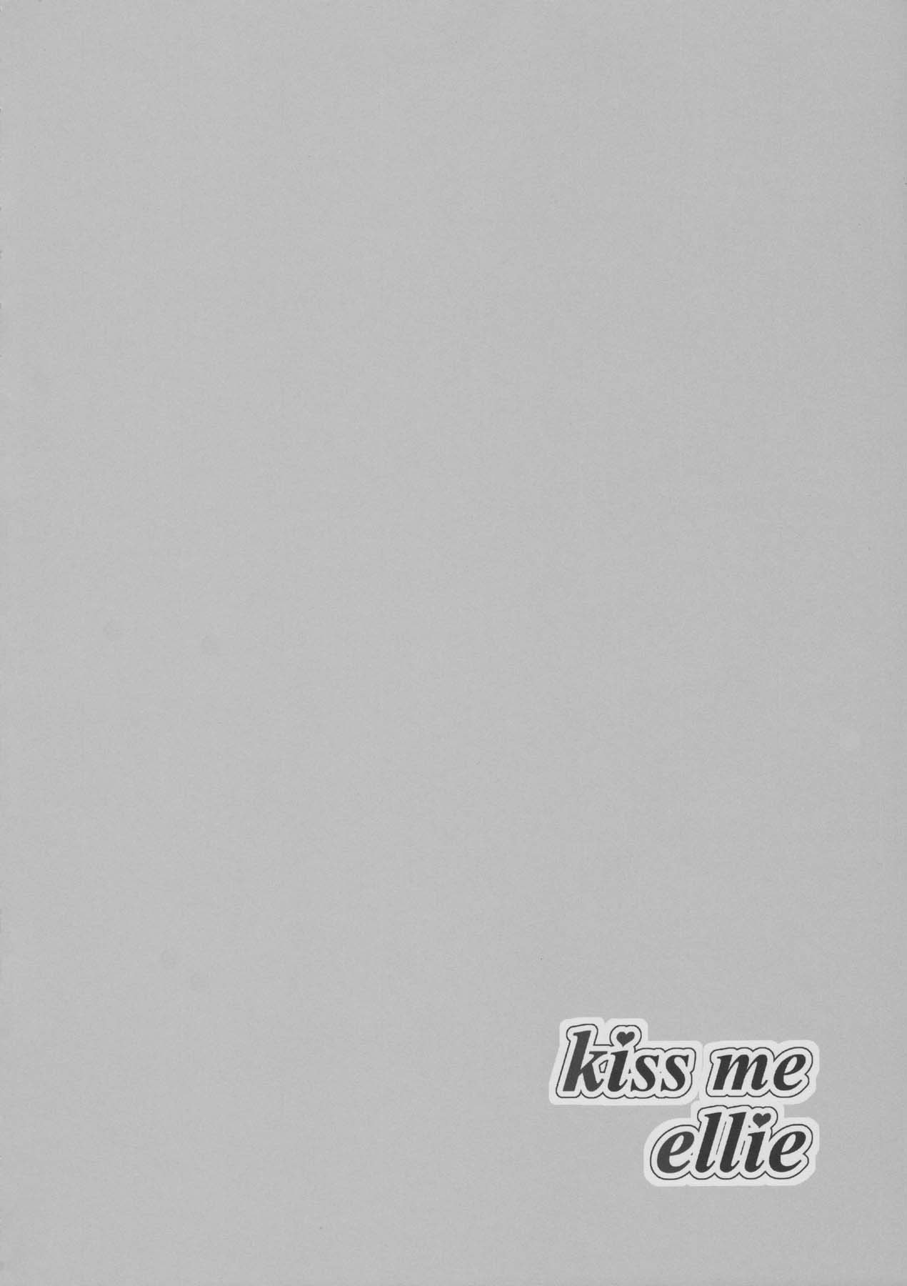 (C90) [Nuno no Ie (Moonlight)] kiss me ellie (Love Live!) [Spanish] [Nico Nii Scans]