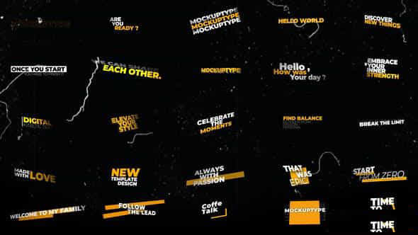 25 Text Title Animation - VideoHive 55109978