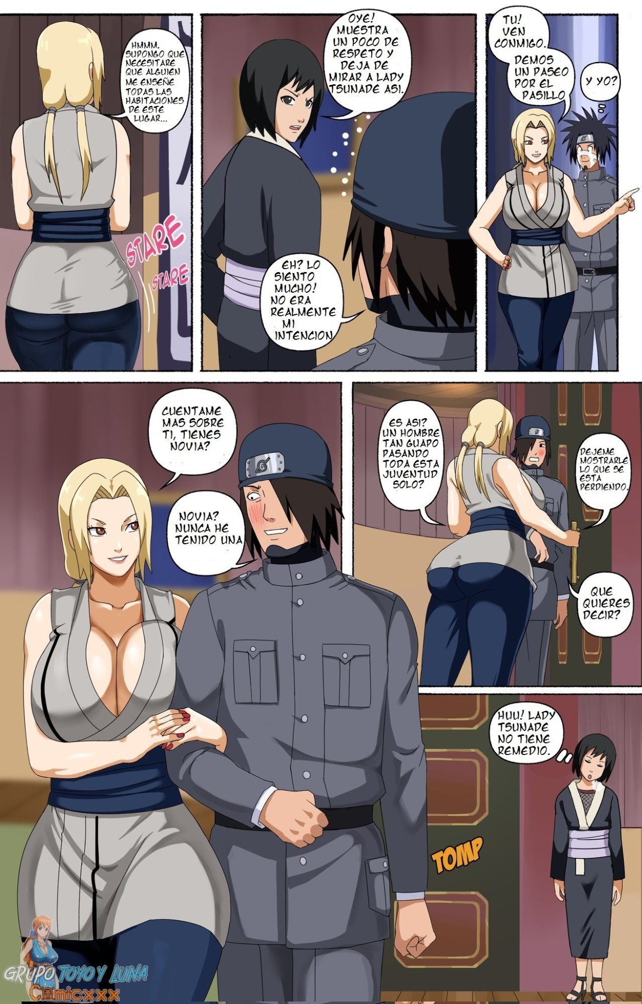 Tsunade and his assistants - 2