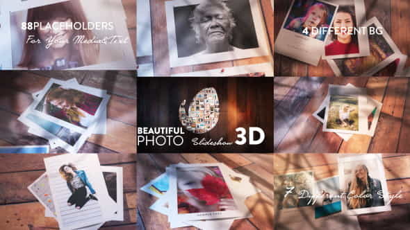 Beautiful Photo Slideshow I 3D - VideoHive 20572532