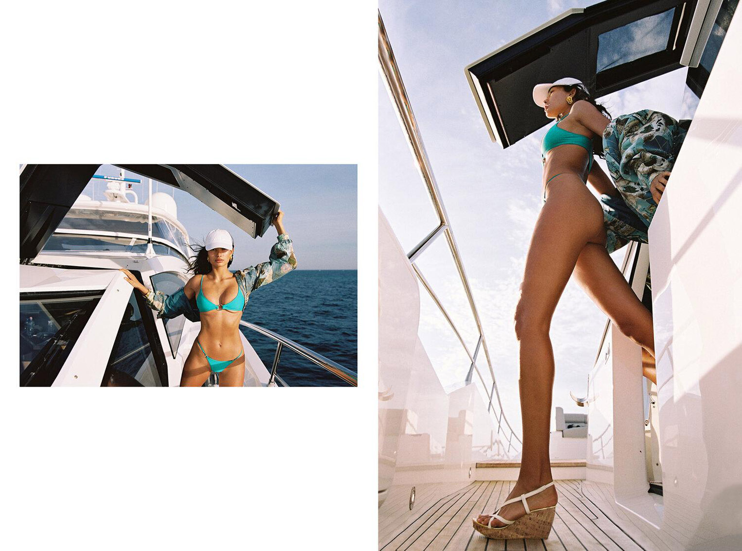 Келли Гейл в купальниках модного бренда Bamba Swimwear, лето 2020 / фото 26