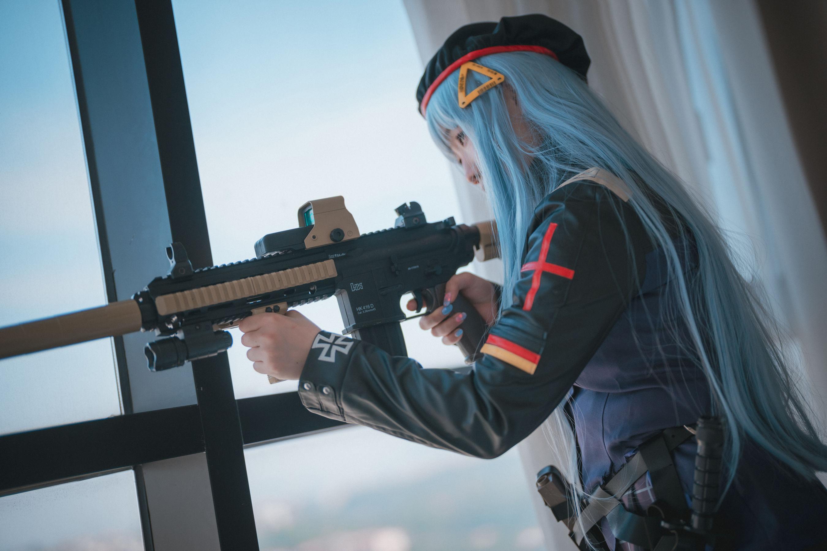 [DJAWA] Mimmi – Girls ‘ Frontline HK416 写真套图(10)