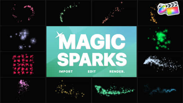 Christmas Magic Sparks - VideoHive 42368868