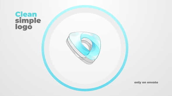 Clean Simple Logo - VideoHive 33368709