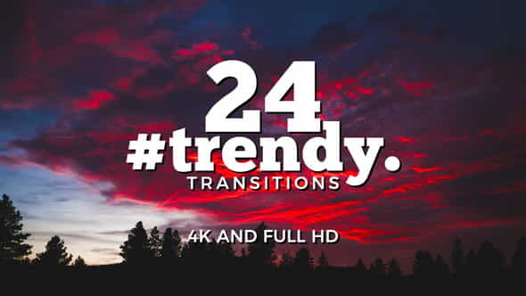 Trendy Transitions Pack - VideoHive 21571462