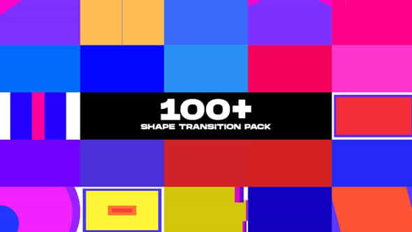 Shape Transitions Pack - VideoHive 57223446