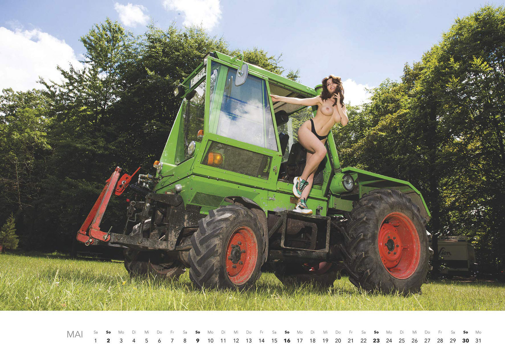 Jungbauerntraume 2021 kalender Эротический календарь -Мечты молодых фермеров 2021- / май