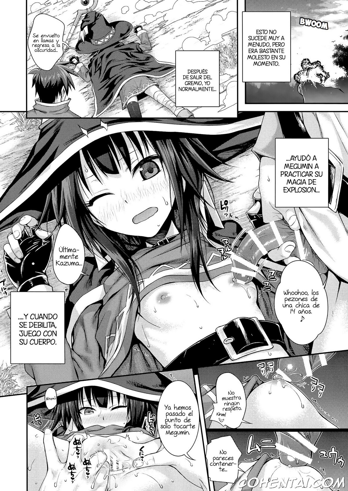 CHOYQUZU! (Kono Subarashii Sekai ni Shukufuku wo!) xxx comics manga porno doujin hentai español sexo 