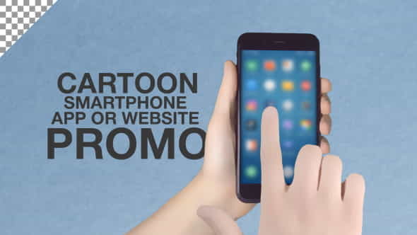Cartoon Smartphone App Promo ToolKit - VideoHive 20299001