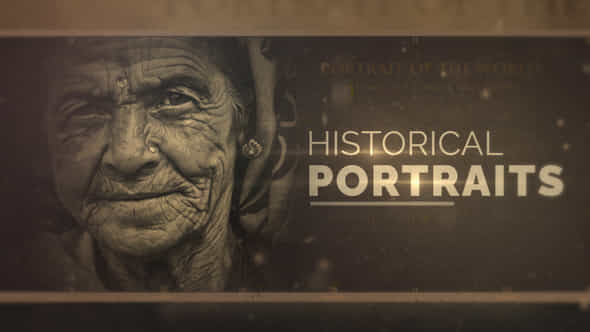 Historical Portraits Slideshow - VideoHive 43548362