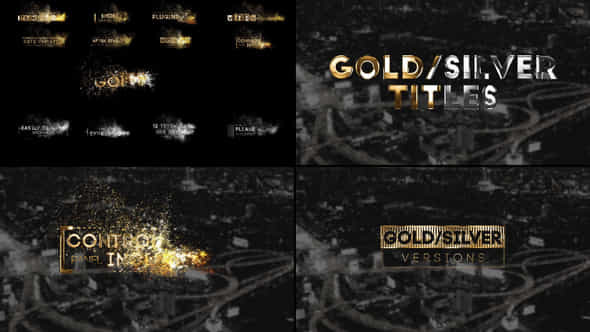 Golden Titles - VideoHive 22390448
