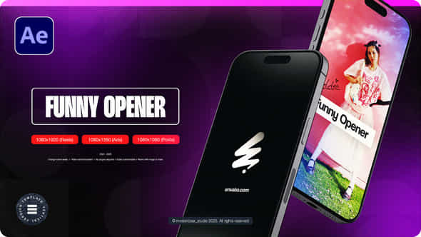Vertical Funny Opener - VideoHive 59343174