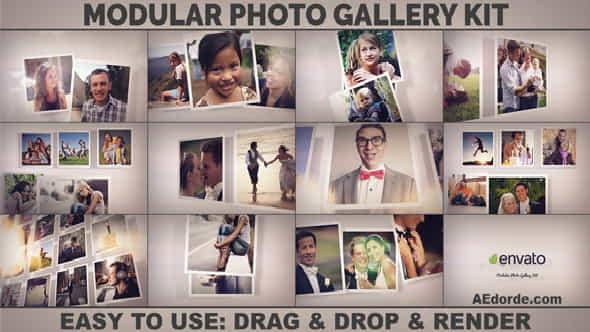 Modular Photo Gallery Kit - VideoHive 20365615