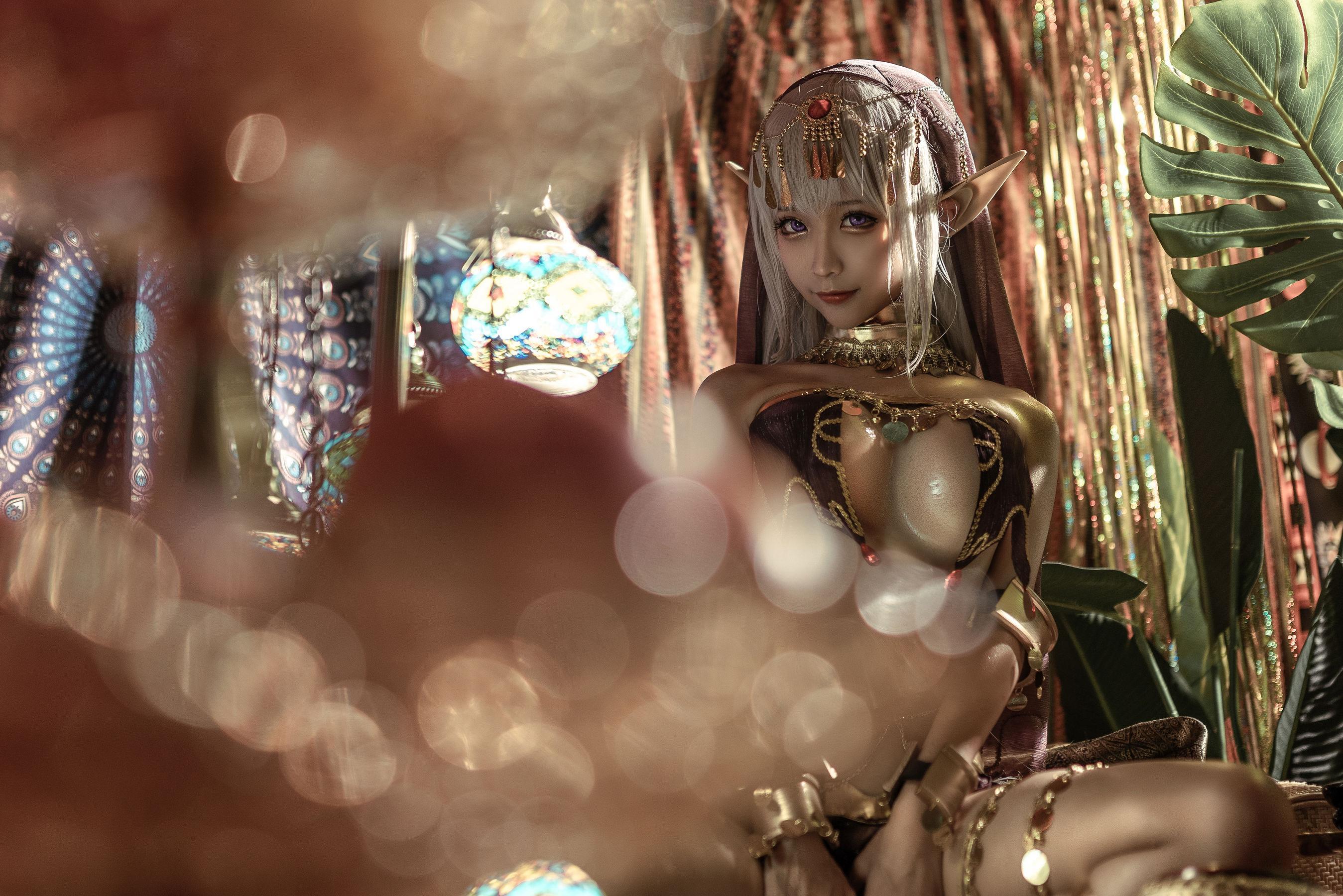 [网红COSER] 动漫博主蠢沫沫 – 黑兽(12)