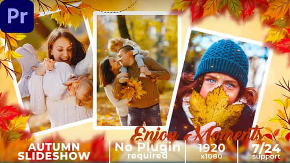 Autumn Memories Slideshow Mogrt - VideoHive 48695903